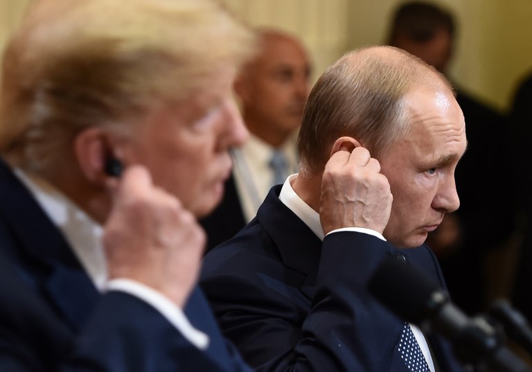 Trump y Putin se hacen uno mismo en portada de Time