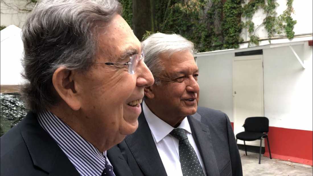 AMLO agradece apoyo de Cárdenas en lucha contra «la mafia del poder»