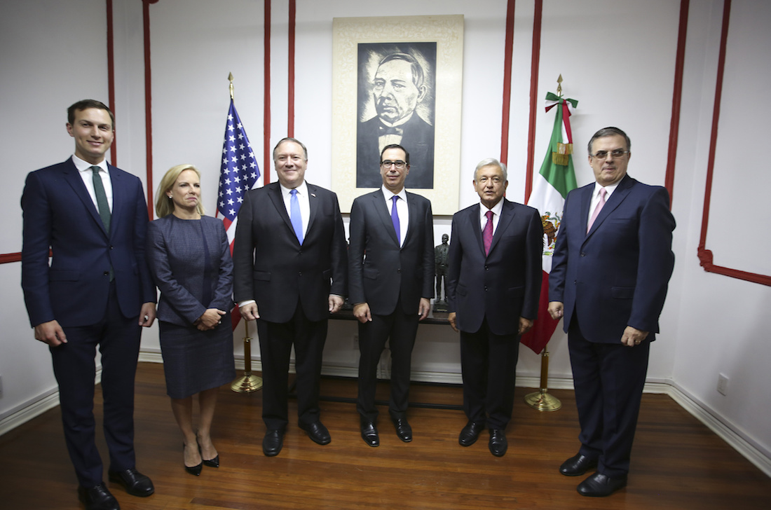 México y EUA socios, aliados y amigos, destaca Pompeo tras reunión con AMLO