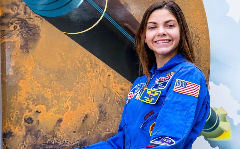 NASA prepara a joven de 17 años para ser el primer humano en Marte