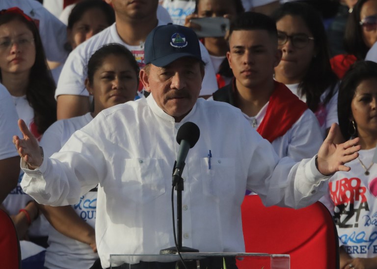 Daniel Ortega asegura que no renunciará a la presidencia de Nicaragua