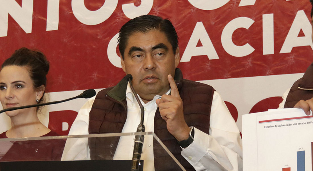 Barbosa asegura que impugnará la elección en Puebla