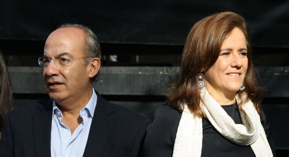 Felipe Calderón denuncia delito electoral al salir a votar