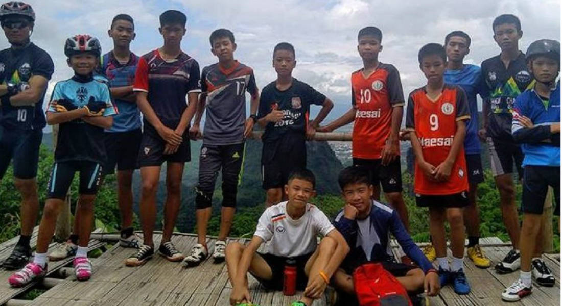 Los 12 tailandeses; de atrapados en una cueva a jugar en el Monumental