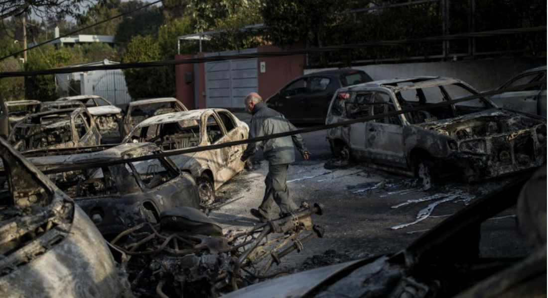 74 muertos en Grecia por incendios