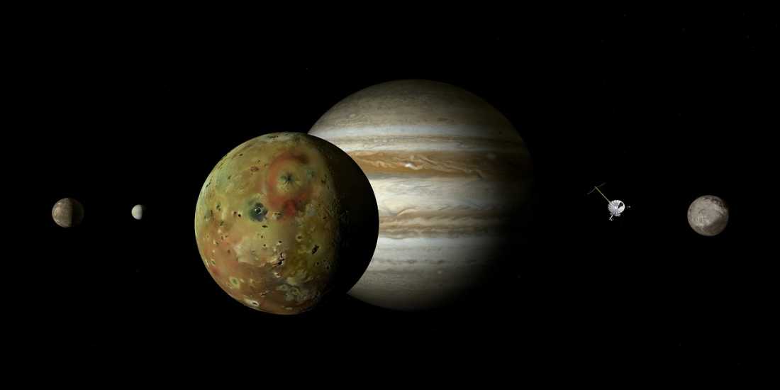 Descubren 12 nuevas lunas en la órbita de Júpiter