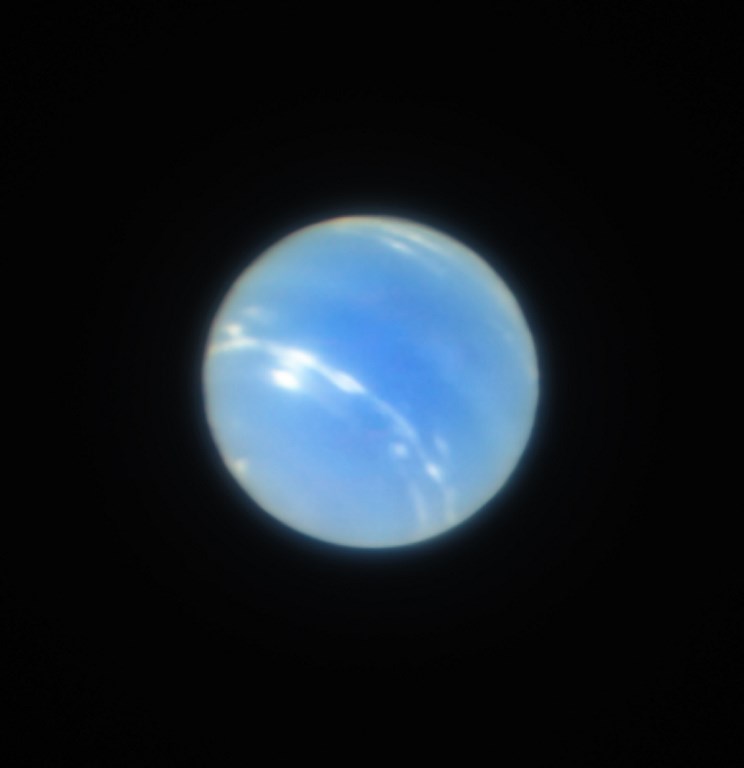 La mejor fotografía de Neptuno, tomada con Telescopio del Observatorio Europeo