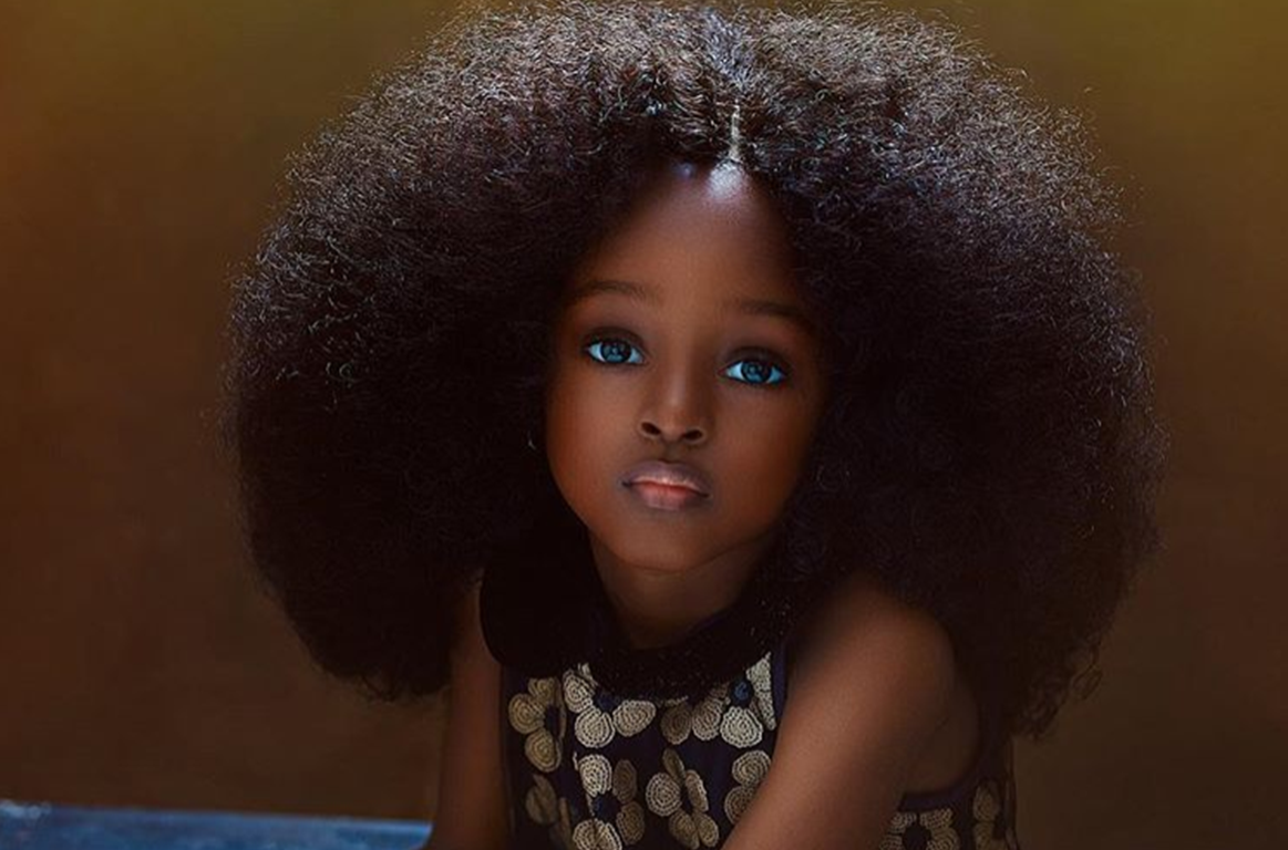 Jare, la niña nigeriana que es “la más bonita del mundo”