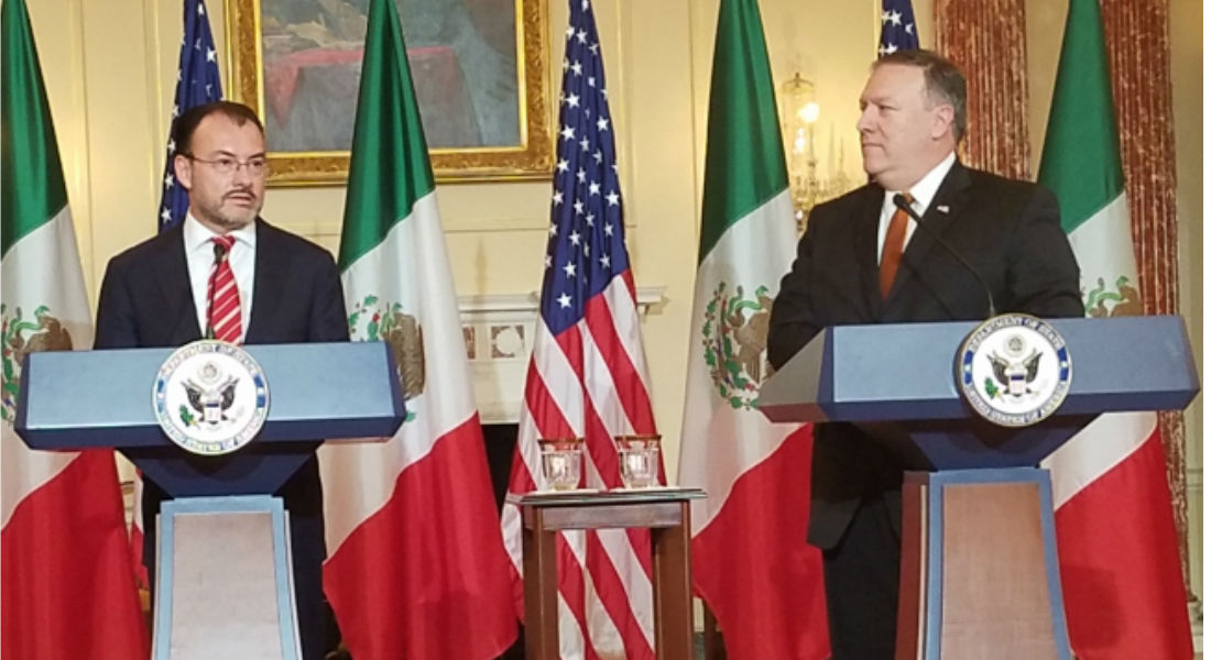 Conoce la agenda de Michael Pompeo en México