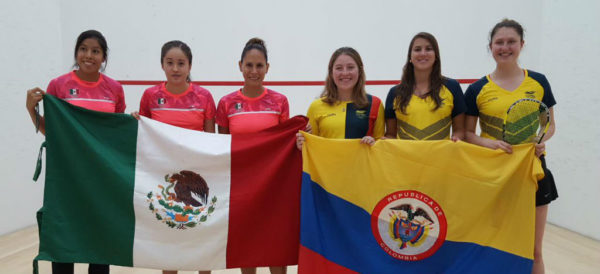 México se cuelga la medalla de oro en squash de los JCC