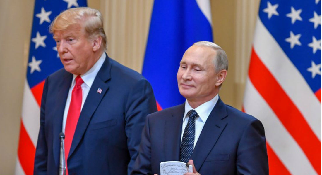 El lenguaje corporal de Donald y Vladimir revela mucho