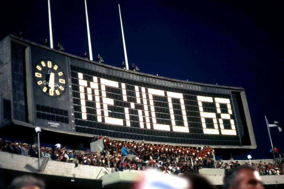 Rendirán homenaje a atletas mexicanos en Juegos Olímpicos de 1968