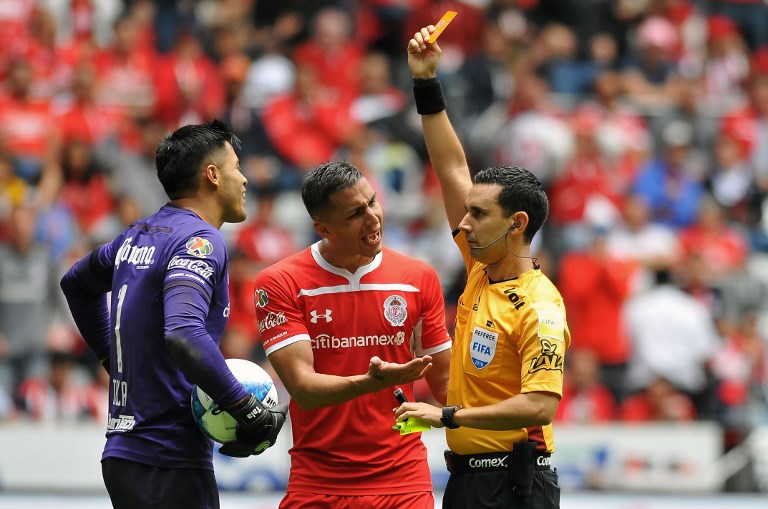 El árbitro César Ramos llegó del mundial muy «alzadito»: Toluca