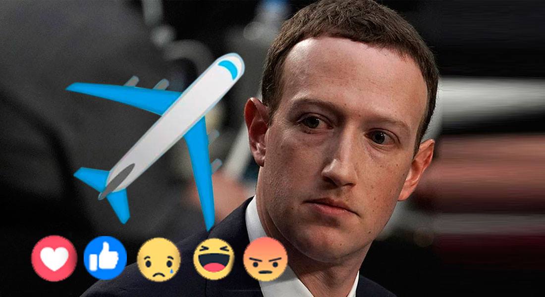 ¿Facebook implementó la reacción del «avionazo»?