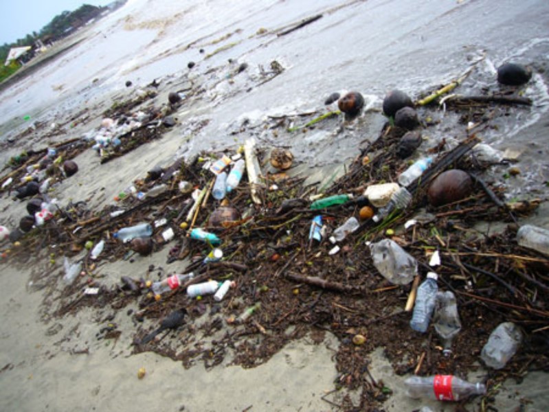 Plásticos y desperdicio de todo el mundo contaminan playas mexicanas