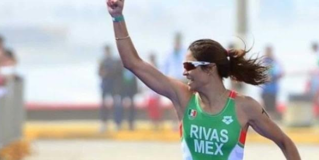 México también gana oro y plata en triatlón femenil de los JCC