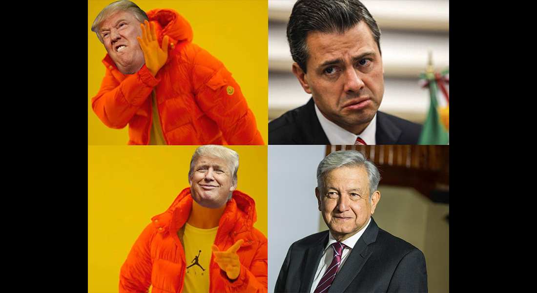 Trump afirma que prefiere a AMLO que al “capitalista” de Peña Nieto