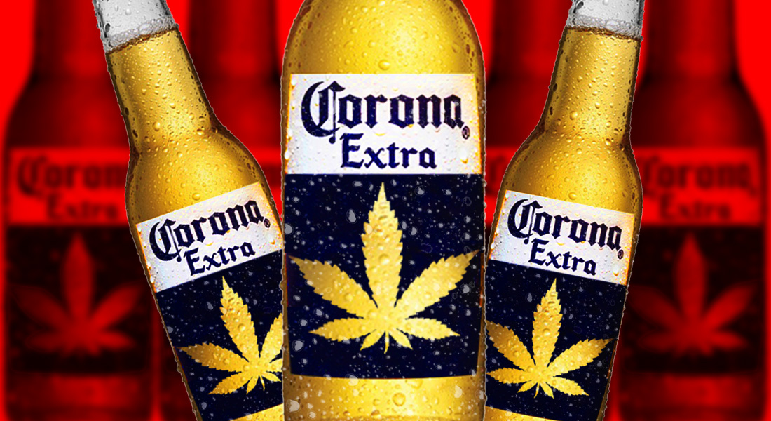 Corona ya está trabajando en una cerveza de marihuana