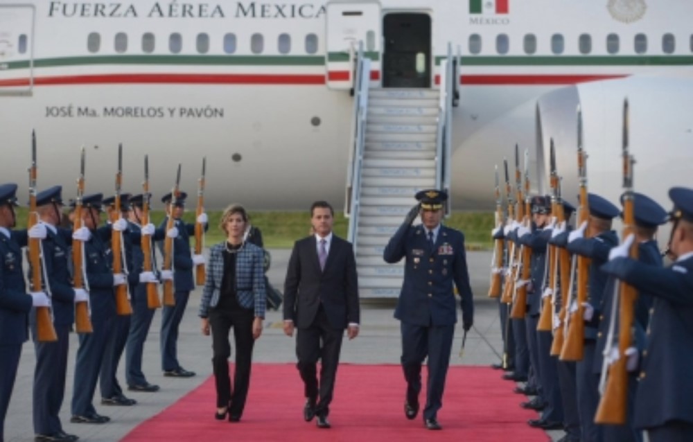 Peña Nieto llega a Colombia para toma de posesión de Iván Duque