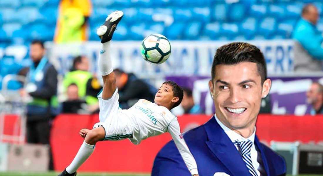 🎥 El hijo de Cristiano Ronaldo entrena con la Juventus de Turín