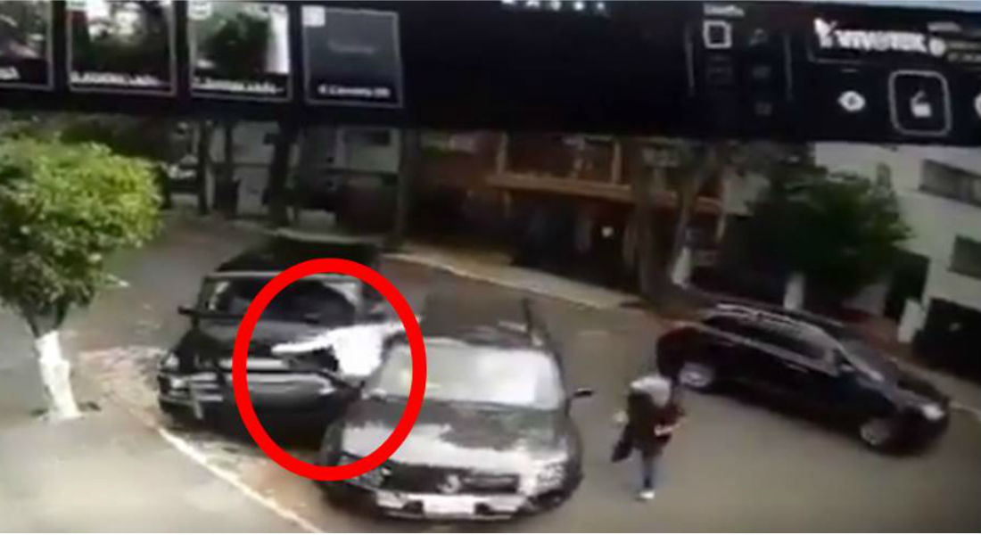 VIDEO: Automovilista frustra secuestro en la Condesa