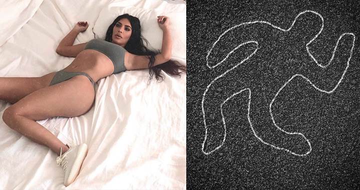 Los mejores memes de la extraña pose de Kim Kardashian