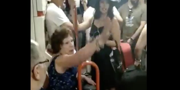 VIDEO: Episodio racista en metro de Madrid indigna en redes