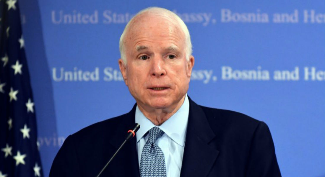 ÚLTIMA HORA: Muere el senador estadounidense John McCain