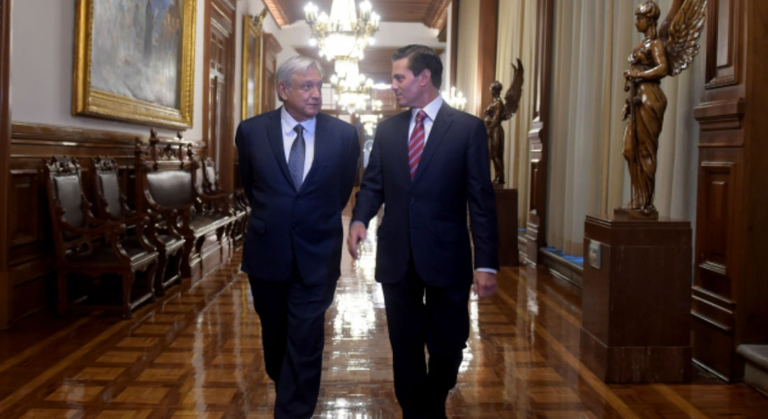 No habrá ceremonia de cambio de poder entre Peña Nieto y López Obrador