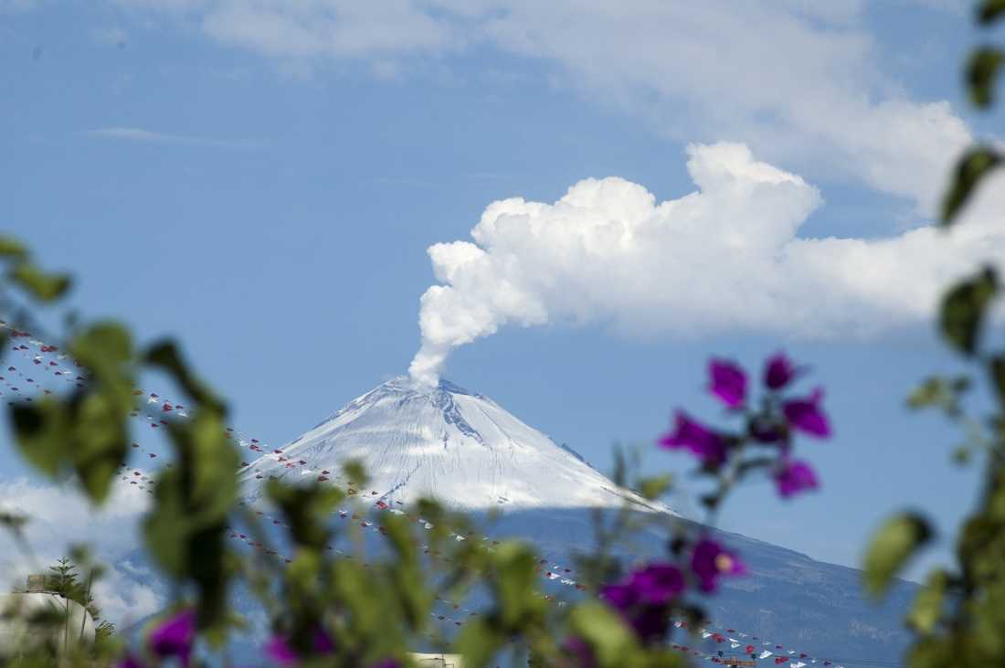El volcán Popocatépetl sigue en Amarillo Fase 2
