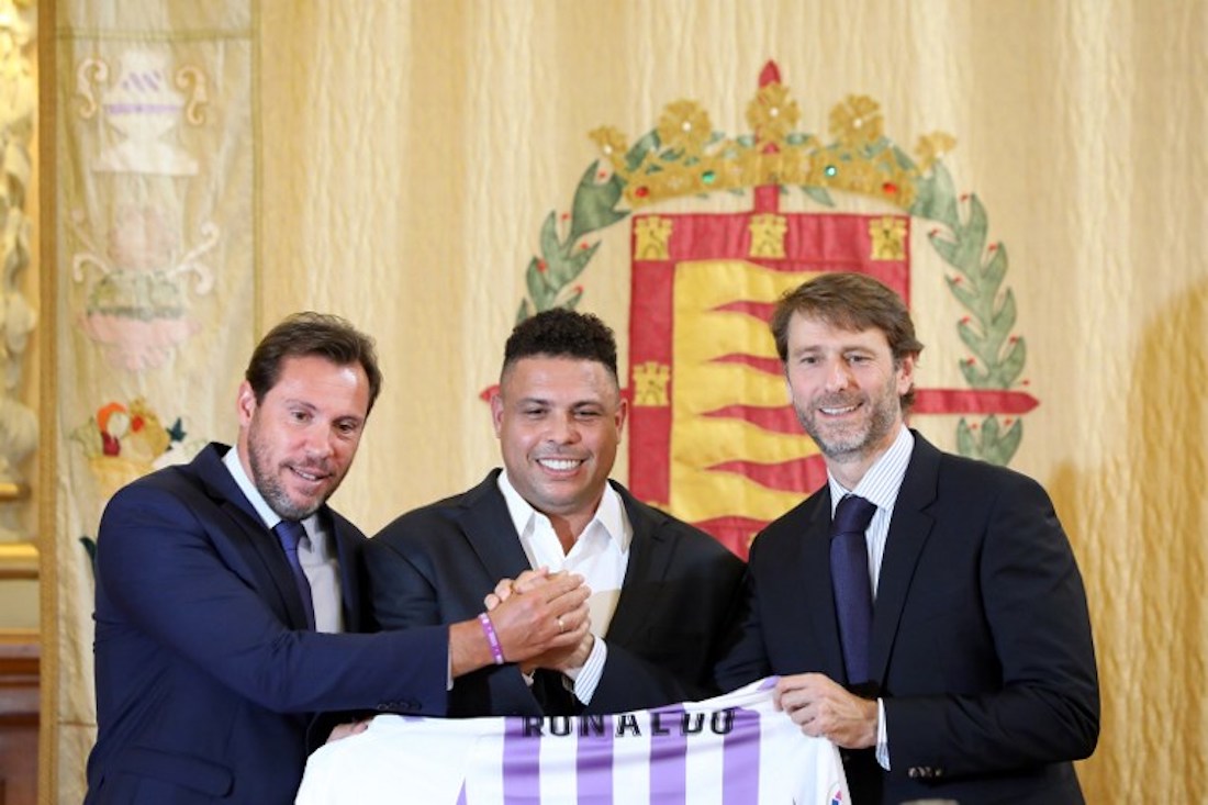 Ronaldo compra el 51% del equipo español Real Valladolid