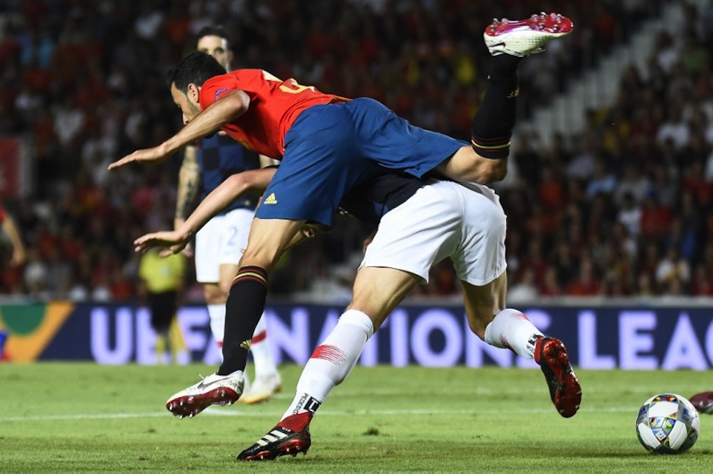 España le da una paliza a Croacia y Bélgica golea a Islandia en UEFA 🎥
