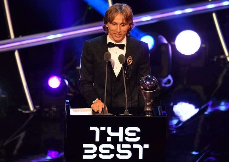 Thibaut Courtois y Luka Modric ganan premio The Best FIFA