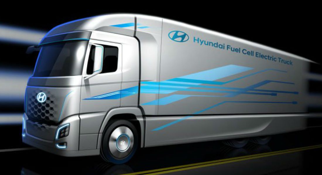 Hyundai firma alianza para producir camiones eléctricos