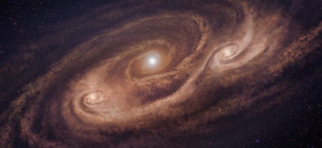 Científicos captan galaxia monstruosa que «fabrica» estrellas a lo loco