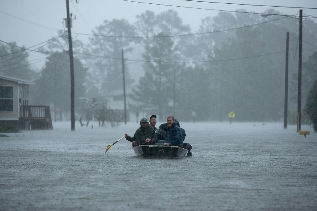 Son 7 los muertos por el paso del huracán Florence