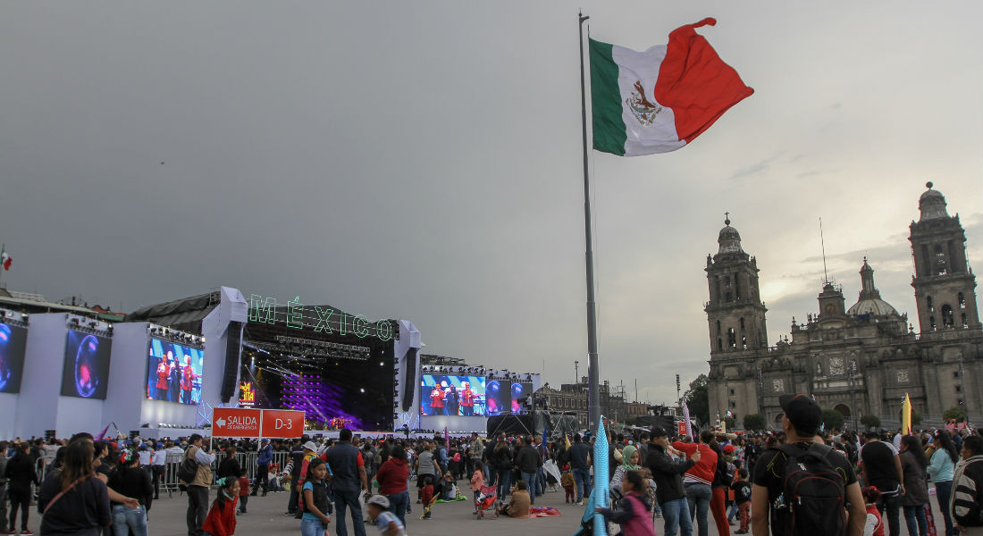 «Hay qué celebrar», aseguran asistentes al Grito en el Zócalo