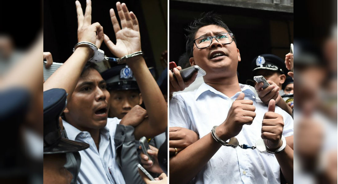 2 periodistas irán a prisión por revelar genocidio en Birmania