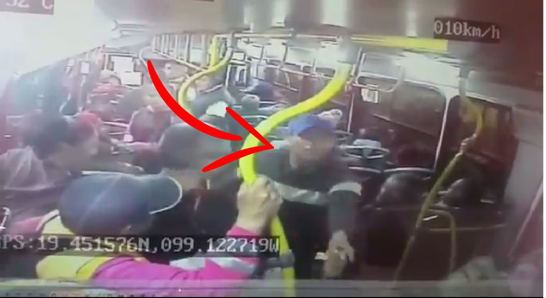 VIDEO: 2 ratas asaltan a pasajeros de camión en 1 minuto