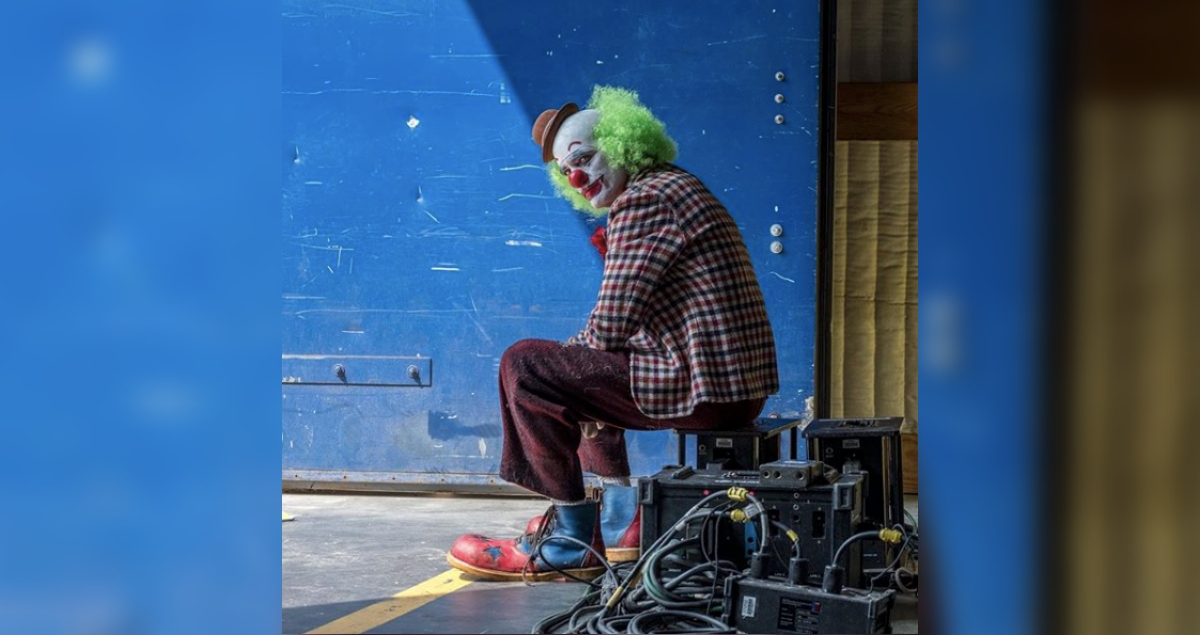 Estas fotos de Joaquin Phoenix en el set de Joker son lo más creepy de la historia