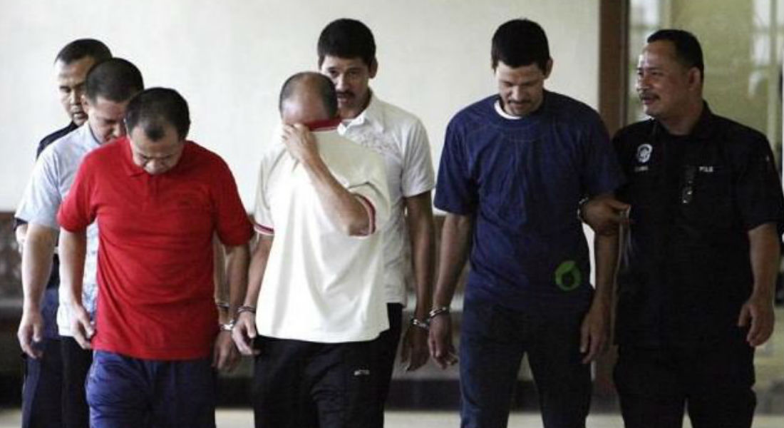 Salvan de la pena de muerte a tres mexicanos detenidos en Malasia