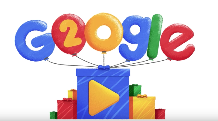 Google celebra a lo grande sus 20 años de revolucionar la red