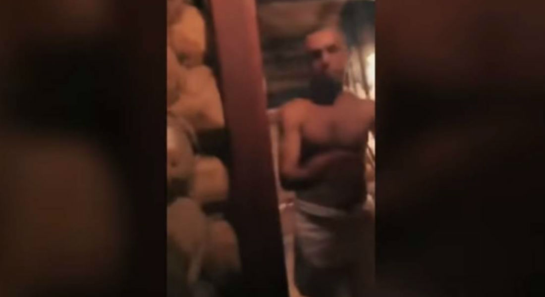 VIDEO: Denis Glushakov es sorprendido por su esposa en el sauna con otra