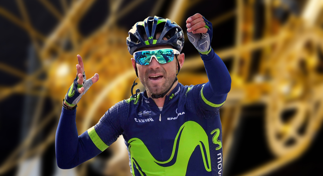 VIDEO: El ciclista Alejandro Valverde se gana la Bicicleta de Oro