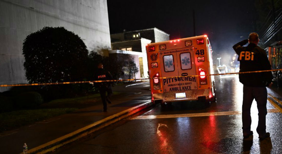 Once muertos tras ataque a sinagoga en Pittsburg