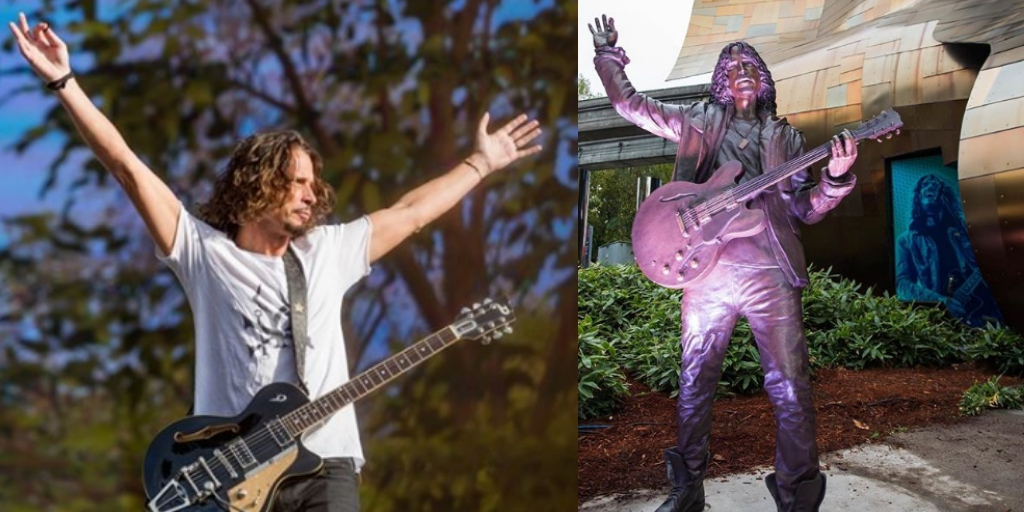 Inauguran estatua del legendario Chris Cornell en Seattle