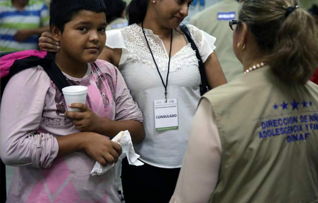 Honduras retiene al «niño» migrante, no se lo quiere entregar a su familia