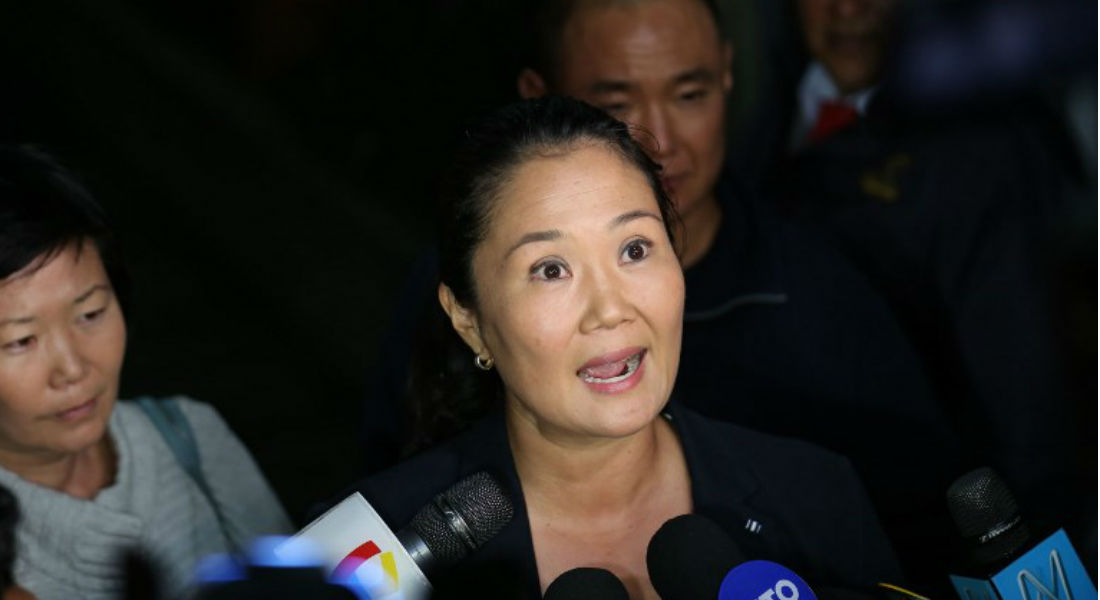 Cae Keiko Fujimori por supuesto lavado en su campaña electoral