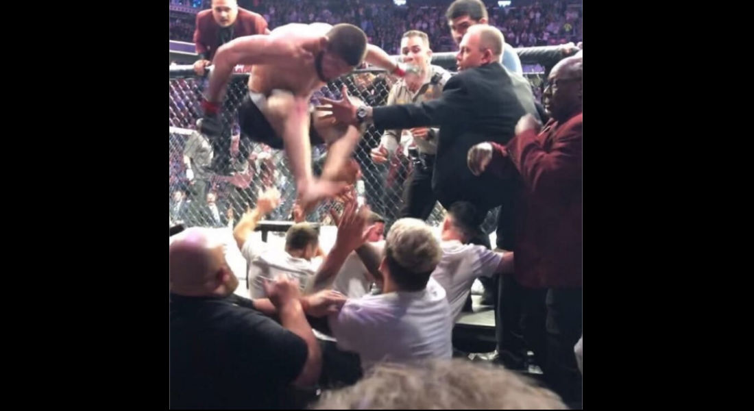 VIDEOS: UFC 229 McGregor vs Khabib termina en campal