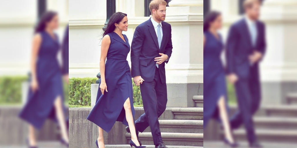 Primeras imágenes del embarazo de la esposa del Principe Harry